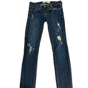 Hollister Low-Rise Distressed Jeans